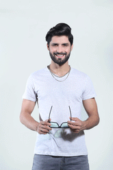 Grey Plain T-Shirt